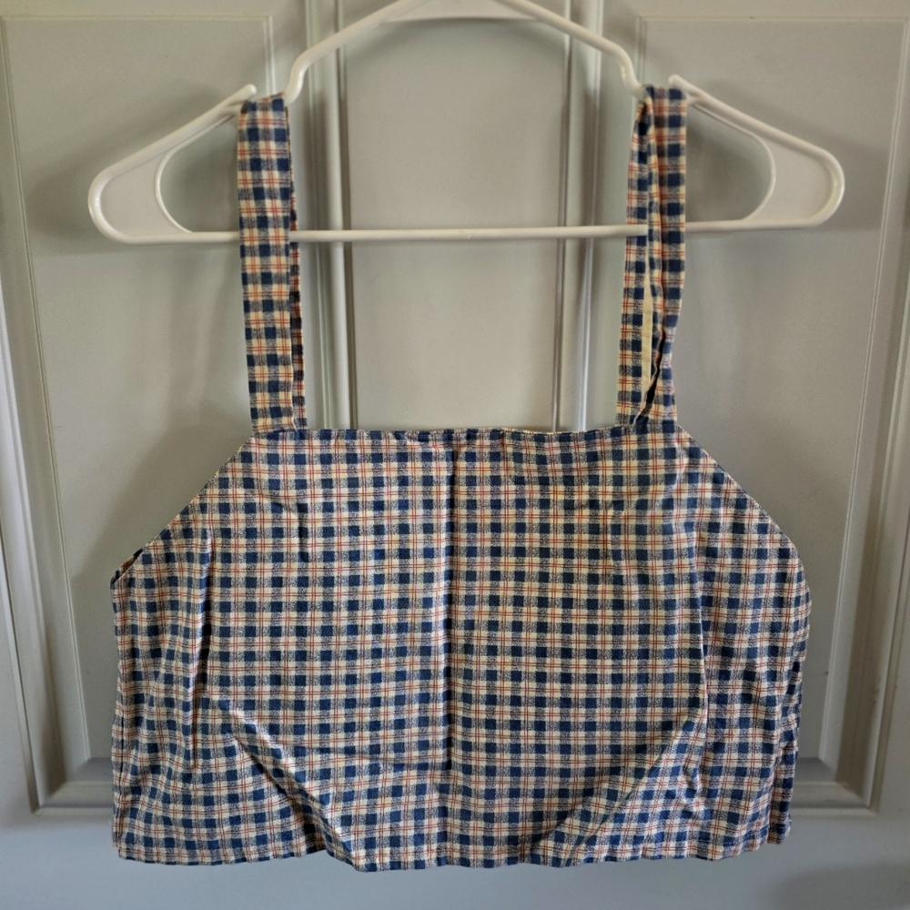 Plaid Crop Top